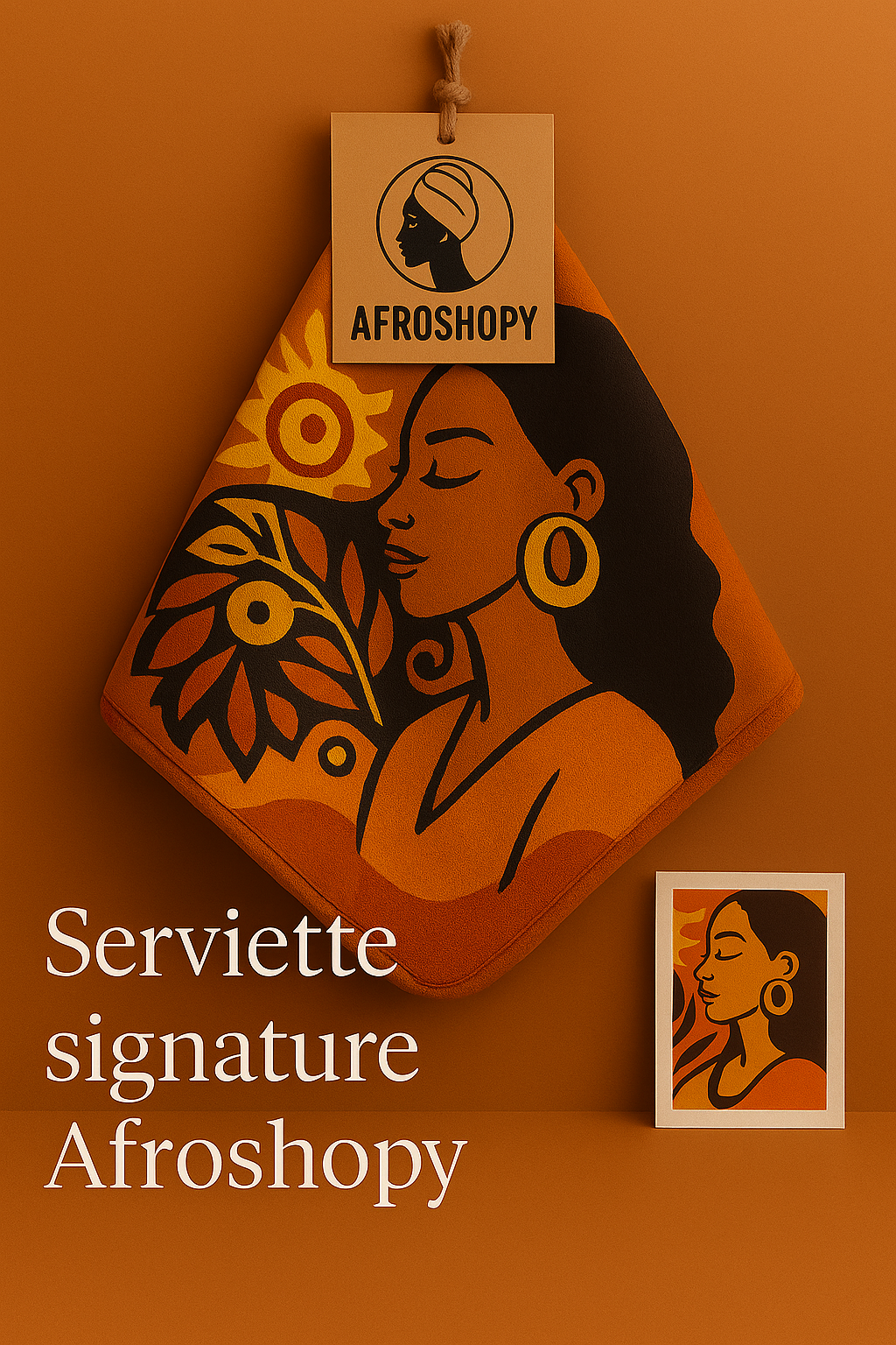 Serviette Signature Afroshopy – RAÍCES